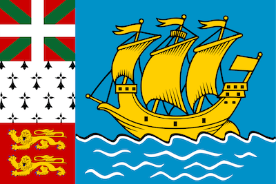 St. Pierre and Miquelon Flag