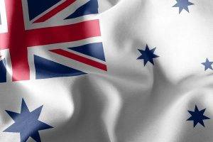The Australian White Ensign