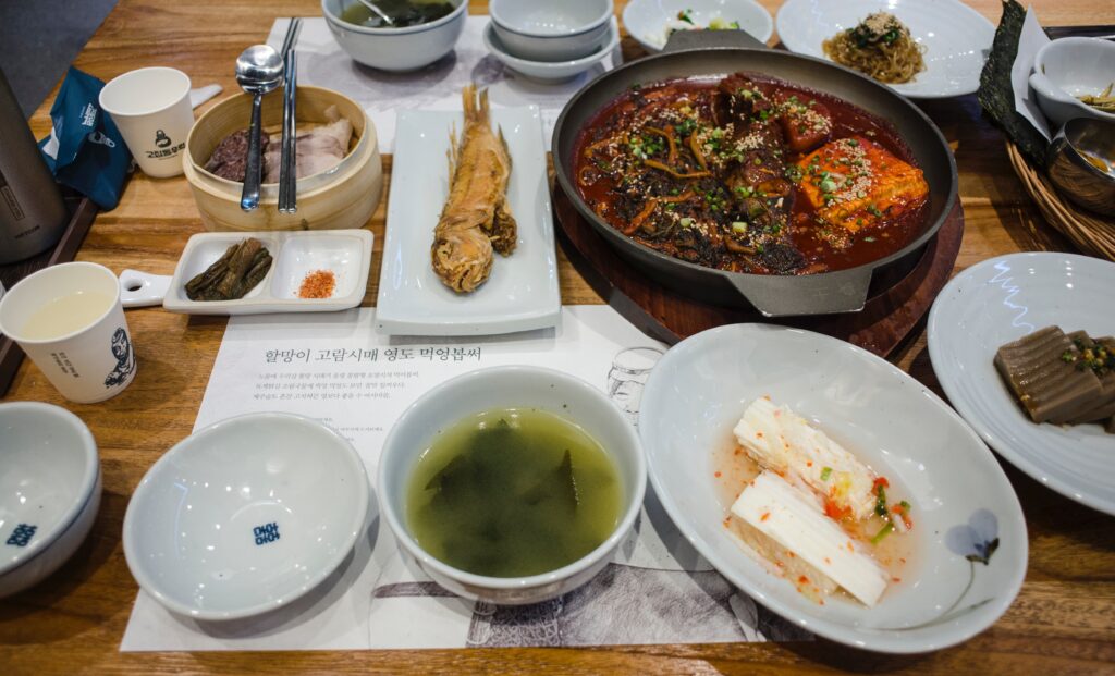 What do korean eat for lunch