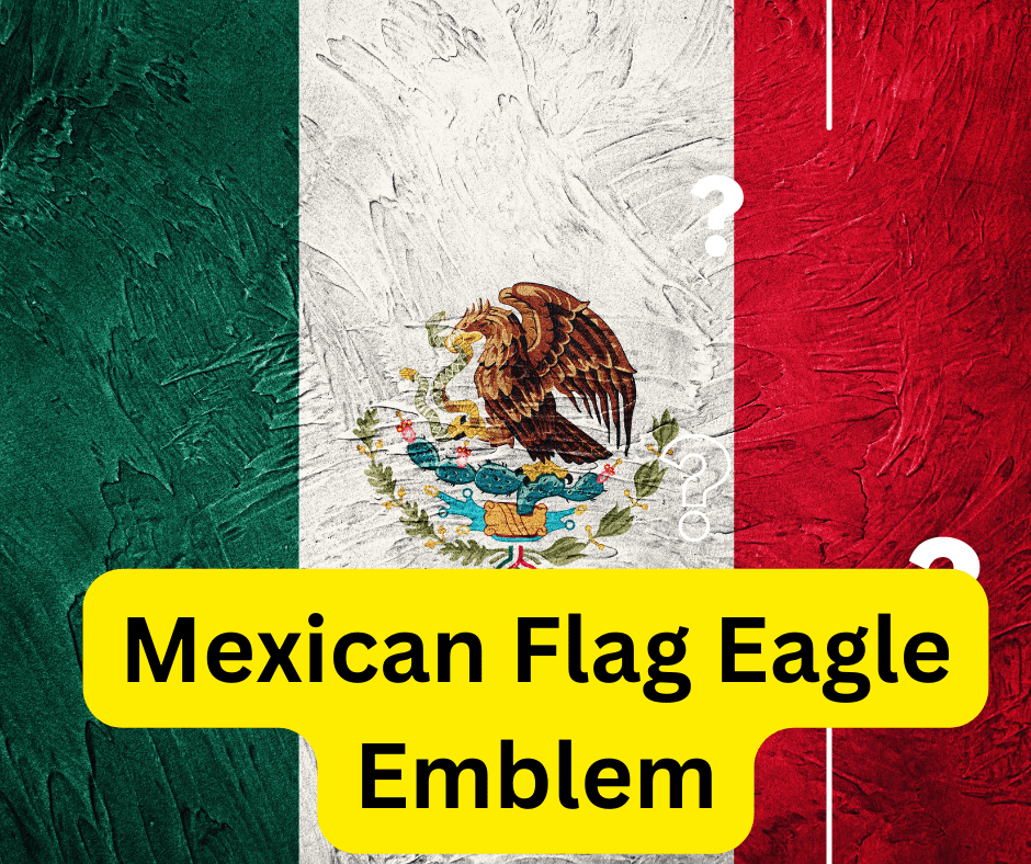 Mexican Flag Eagle Emblem