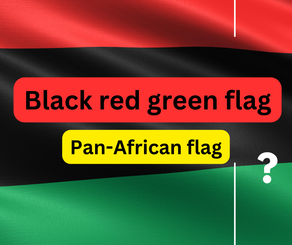 black red green flag